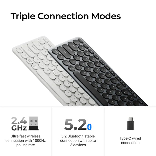 Keychron B4 Pro Ultra-Slim Wireless Keyboard