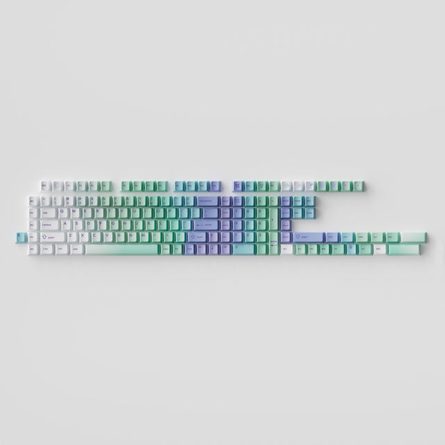 Nuage et Neige - Ensemble complet de touches Cherry Profile en PBT teint par sublimation thermique