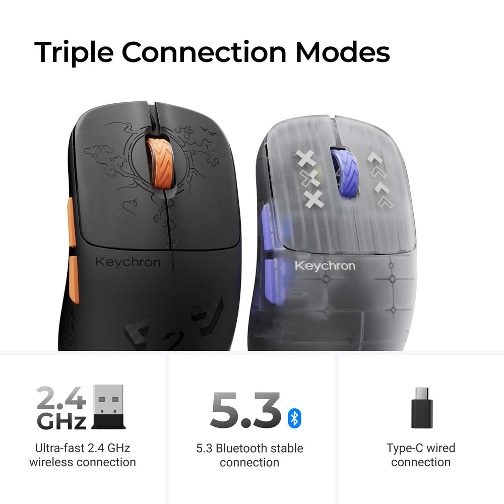 Souris sans fil ultra légère Keychron G3