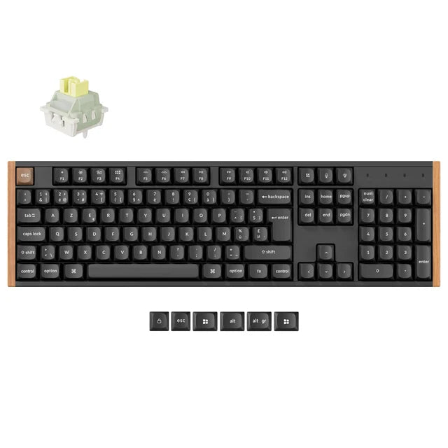 Clavier personnalisé Keychron K10 HE sans fil à interrupteur magnétique Collection disposition ISO
