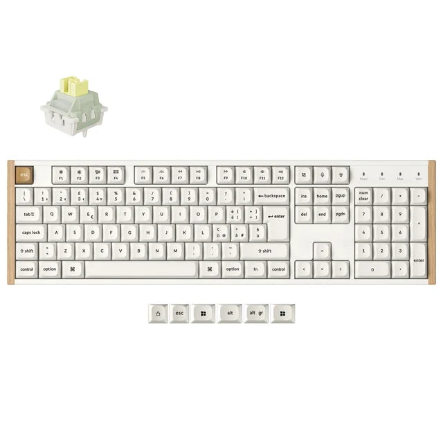 Clavier personnalisé Keychron K10 HE sans fil à interrupteur magnétique Collection disposition ISO