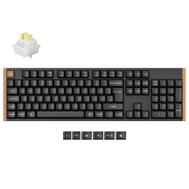 Clavier personnalisé Keychron K10 HE sans fil à interrupteur magnétique Collection disposition ISO