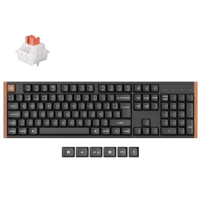 Clavier personnalisé Keychron K10 HE sans fil à interrupteur magnétique Collection disposition ISO