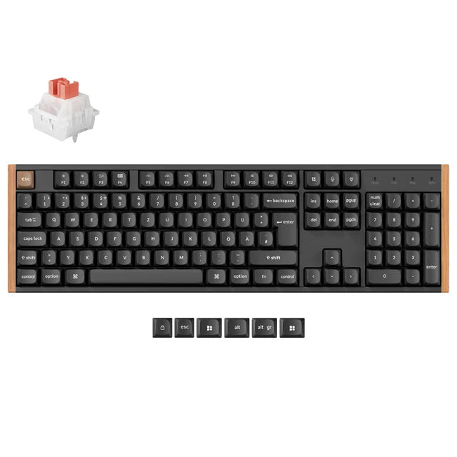 Clavier personnalisé Keychron K10 HE sans fil à interrupteur magnétique Collection disposition ISO