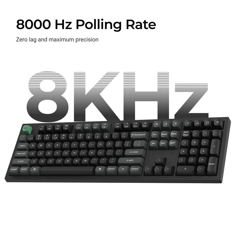 Keychron K10 Ultra 8K Wireless Custom Mechanical Keyboard (US ANSI Layout)