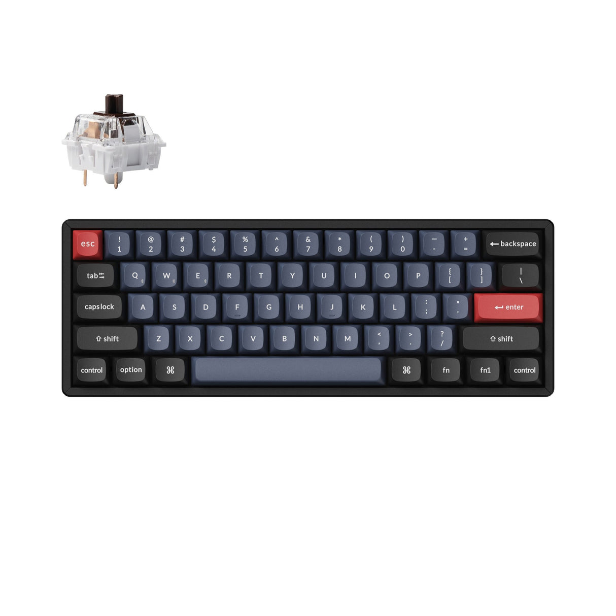 Keychron K12 Pro QMK/VIA Wireless Mechanical Keyboard(US ANSI Layout)