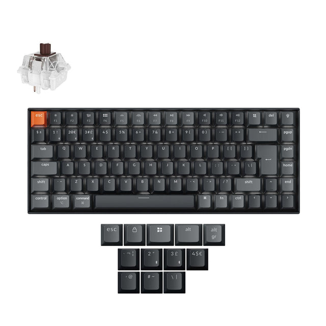 Clavier mécanique sans fil Keychron K2 QMK disposition ISO - Version 3