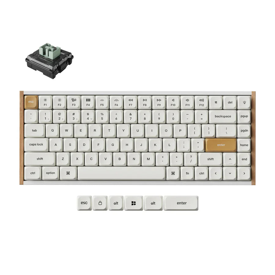 Clavier personnalisé Keychron K3 HE sans fil à interrupteur magnétique