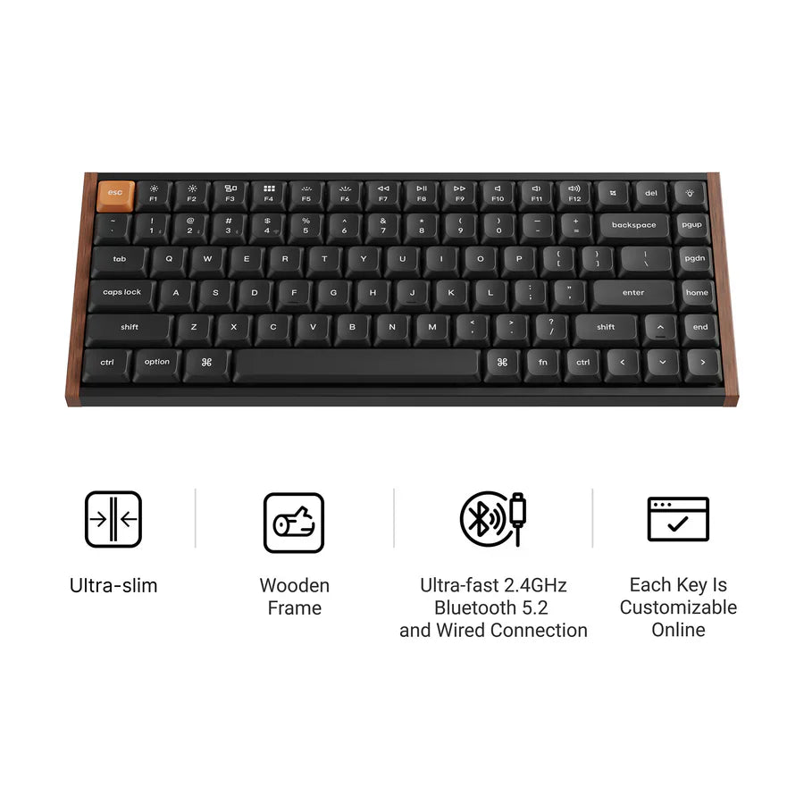 Clavier mécanique personnalisé Keychron K3 Max SE QMK sans fil (Disposition US ANSI)