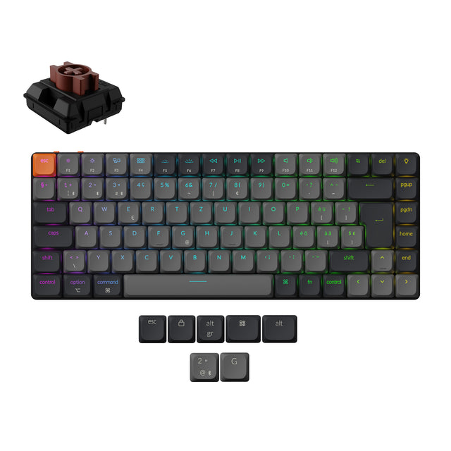 Keychron K3 QMK Wireless Mechanical Keyboard ISO Layout - Version 3