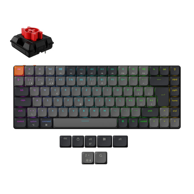 Keychron K3 QMK Wireless Mechanical Keyboard ISO Layout - Version 3