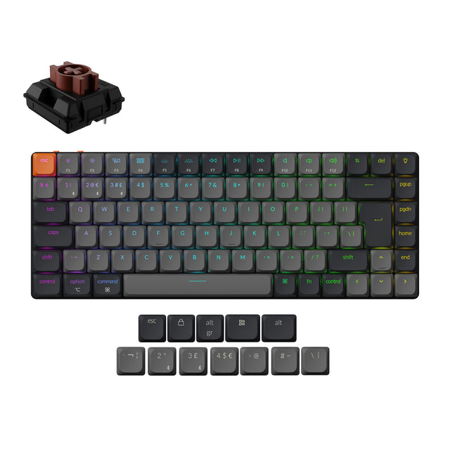 Keychron K3 QMK Wireless Mechanical Keyboard ISO Layout - Version 3