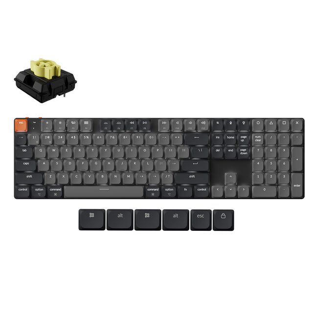 Keychron K5 QMK Wireless Mechanical Keyboard (Version 2) (US ANSI Layout)