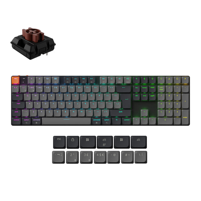 Keychron K5 QMK Wireless Mechanical Keyboard ISO Layout - Version 2