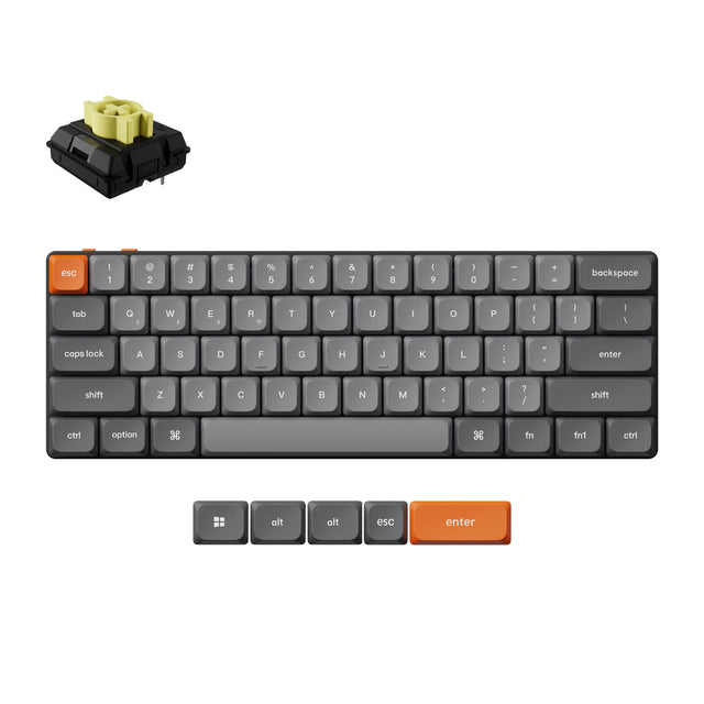 Clavier mécanique personnalisé sans fil Keychron K9 Max QMK