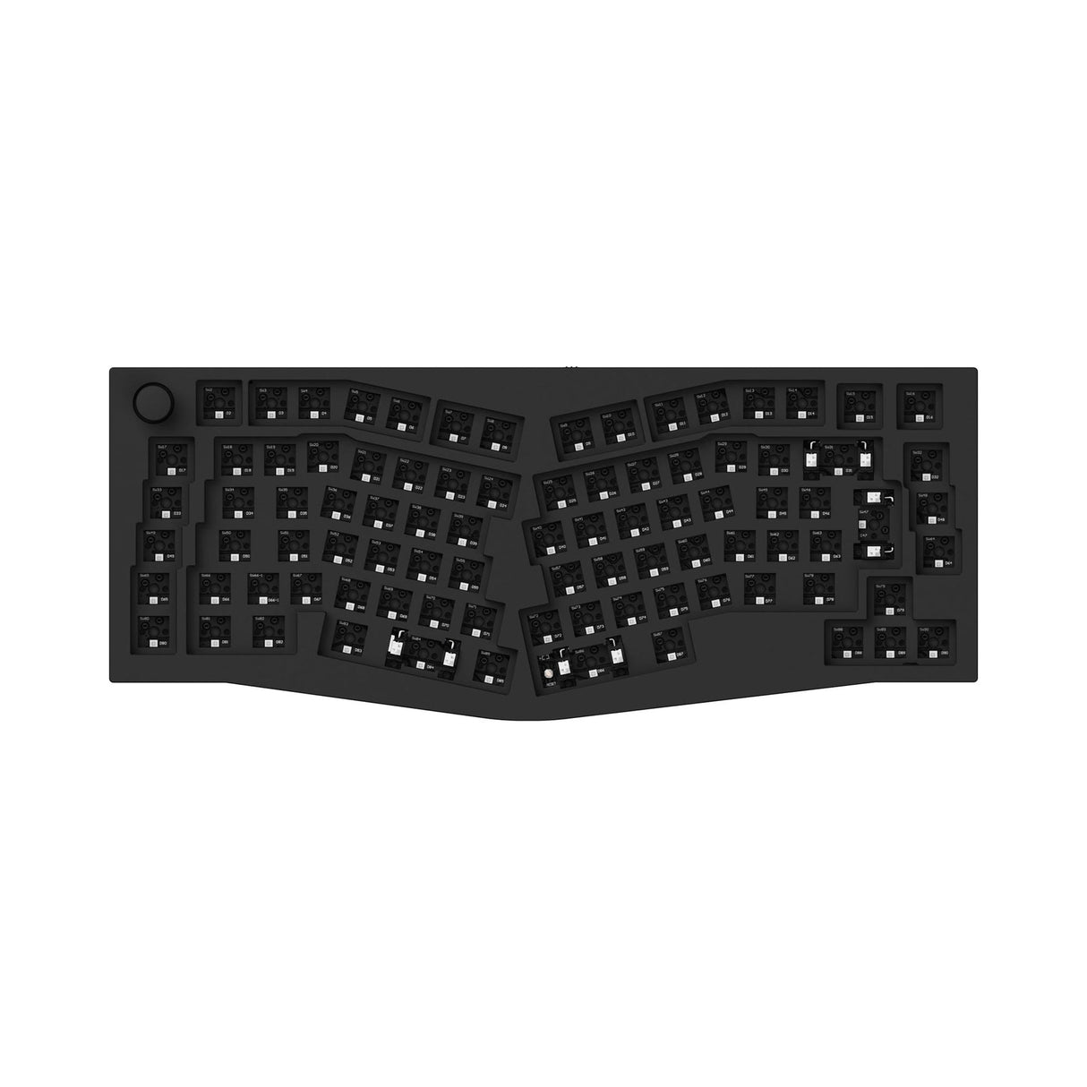Keychron Q10 (Alice Layout) QMK Clavier mécanique personnalisé Collection de mises en page ISO