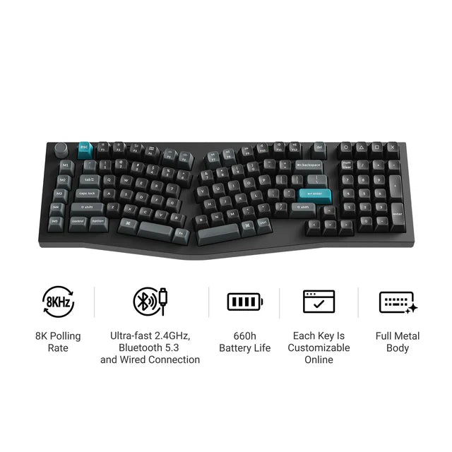 Clavier mécanique personnalisé sans fil Keychron Q13 Ultra 8K