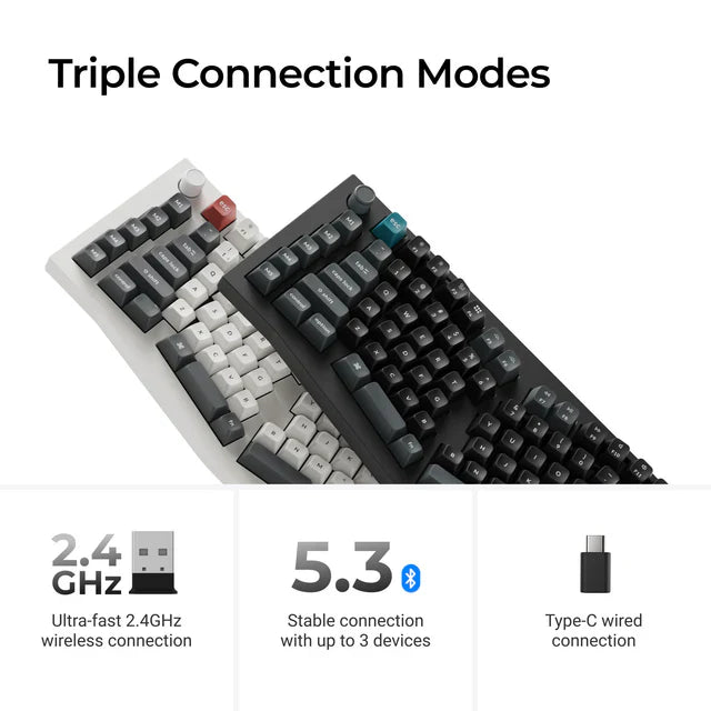 Clavier mécanique personnalisé sans fil Keychron Q13 Ultra 8K