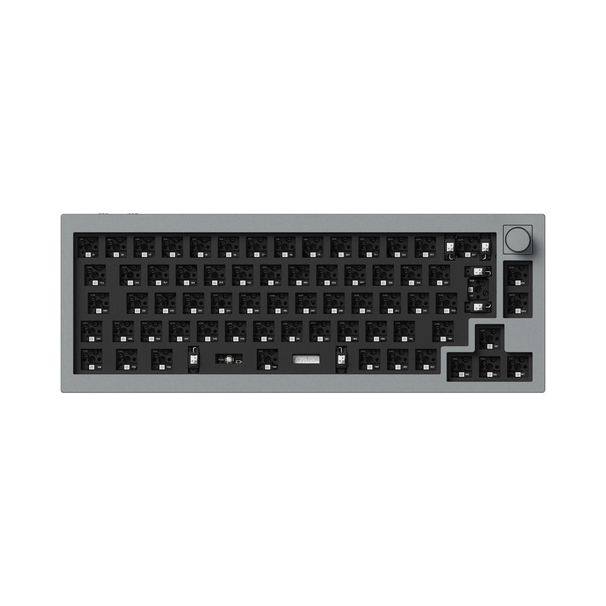 Clavier mécanique personnalisé sans fil Keychron Q2 Pro QMK/VIA (disposition US ANSI)
