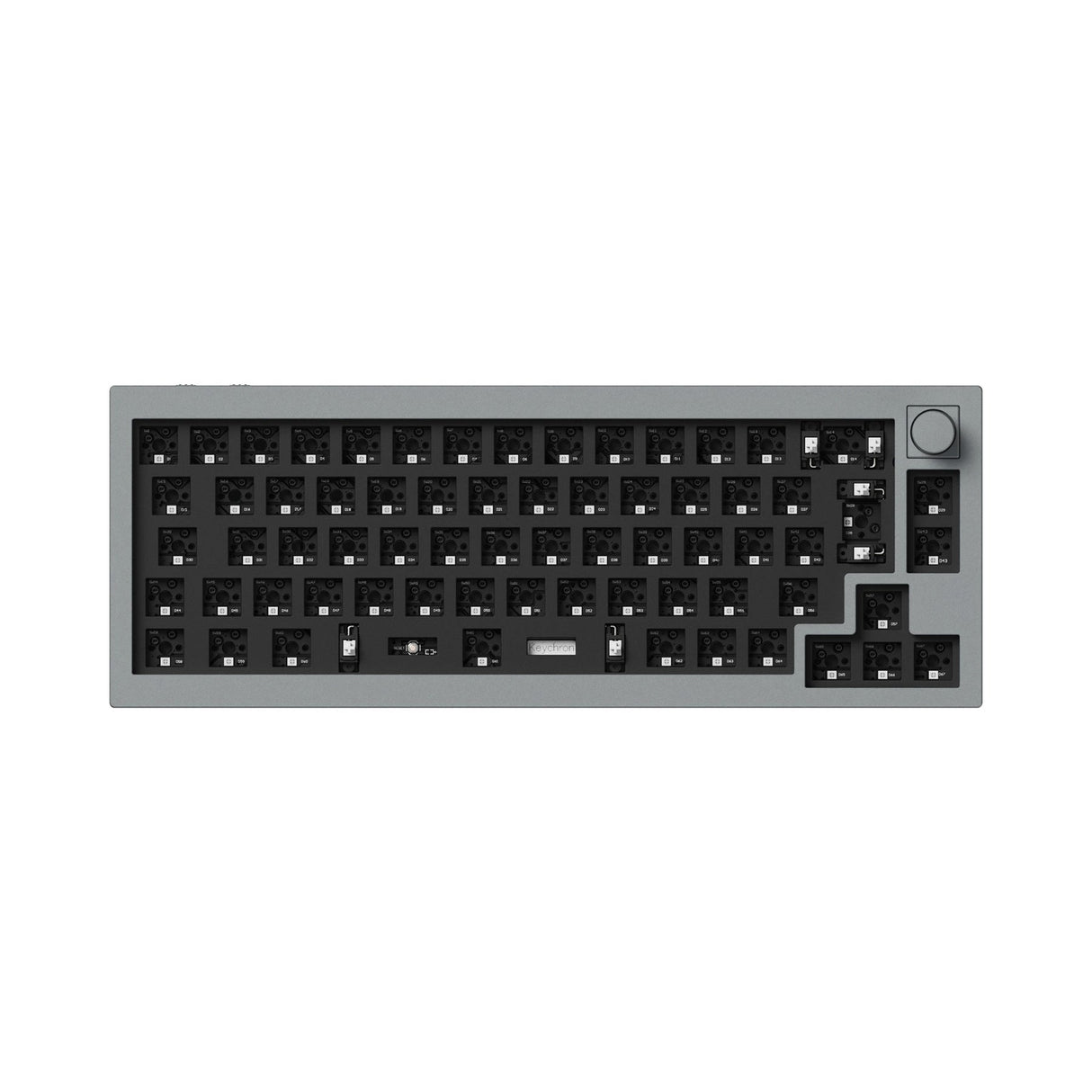 Keychron Q2 Pro QMK/VIA Clavier mécanique personnalisé sans fil Collection de mises en page ISO