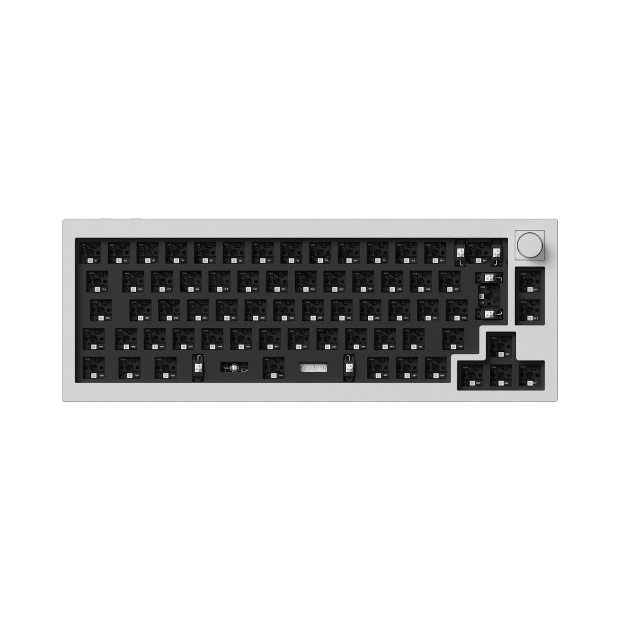 Clavier mécanique personnalisé sans fil Keychron Q2 Pro QMK/VIA (disposition US ANSI)
