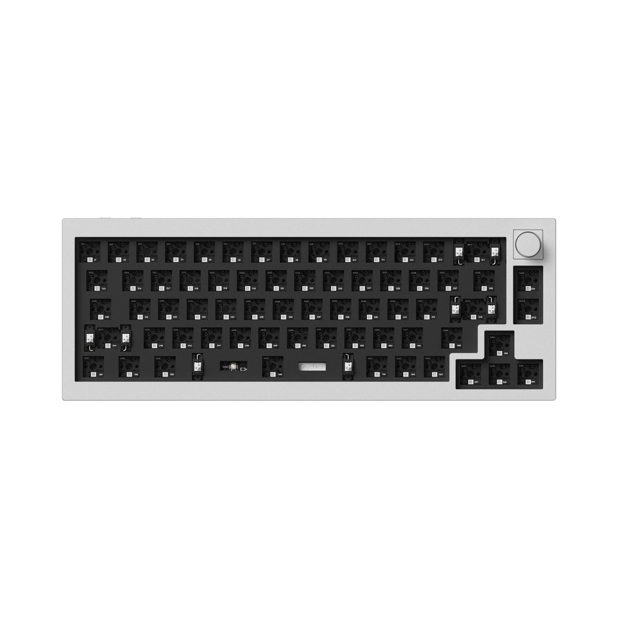 Clavier mécanique personnalisé sans fil Keychron Q2 Pro QMK/VIA (disposition US ANSI)