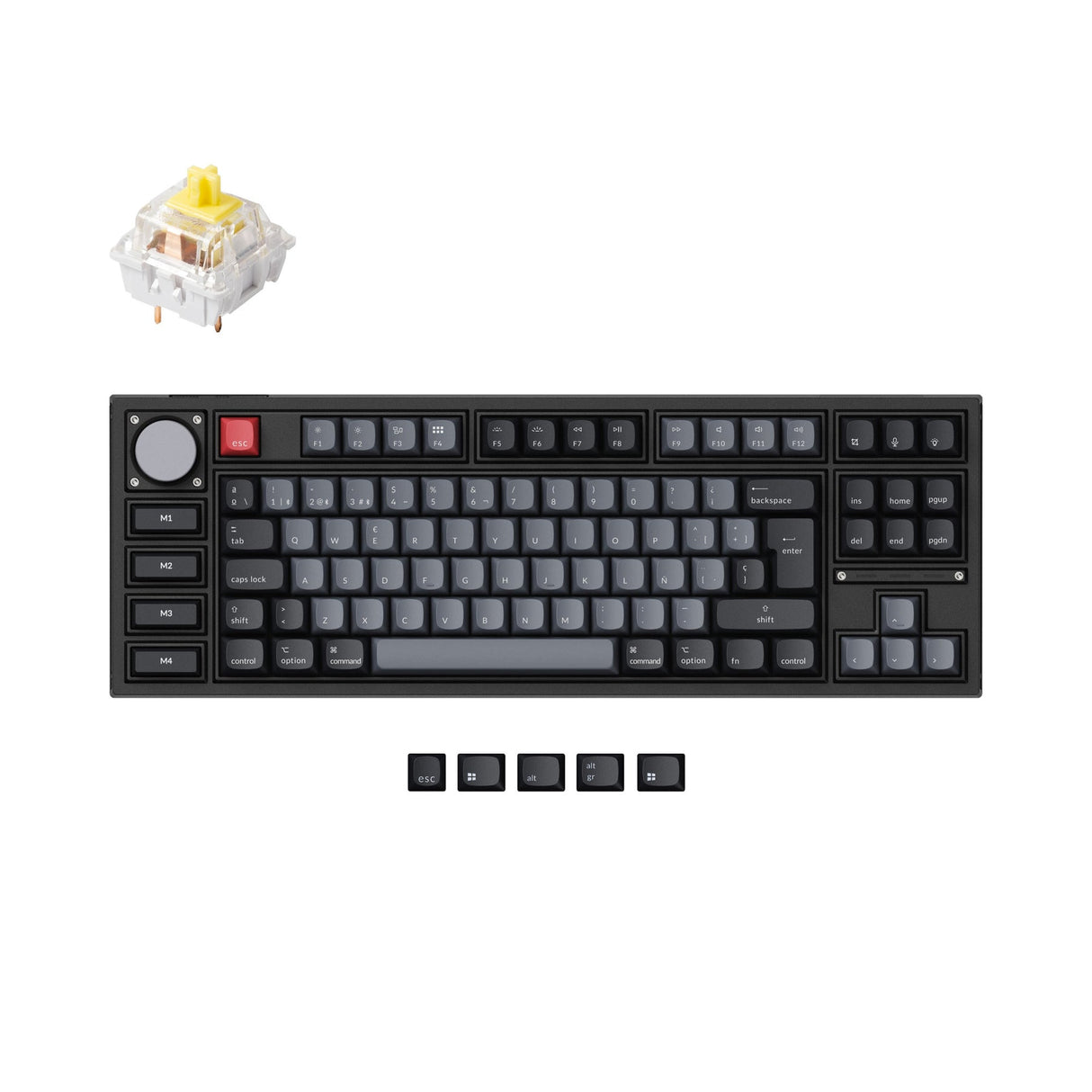 Collection de mises en page ISO de clavier mécanique personnalisé Keychron Q3 Pro QMK