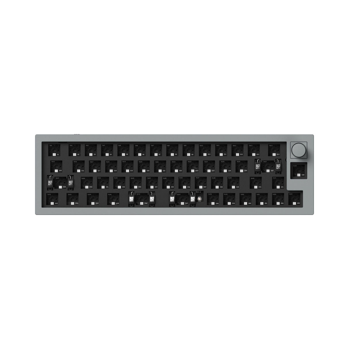 Clavier mécanique personnalisé filaire Keychron Q9 QMK (disposition US ANSI)