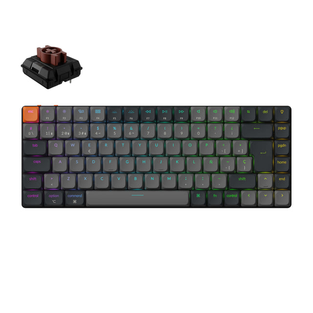 Keychron K3 QMK Wireless Mechanical Keyboard ISO Layout - Version 3