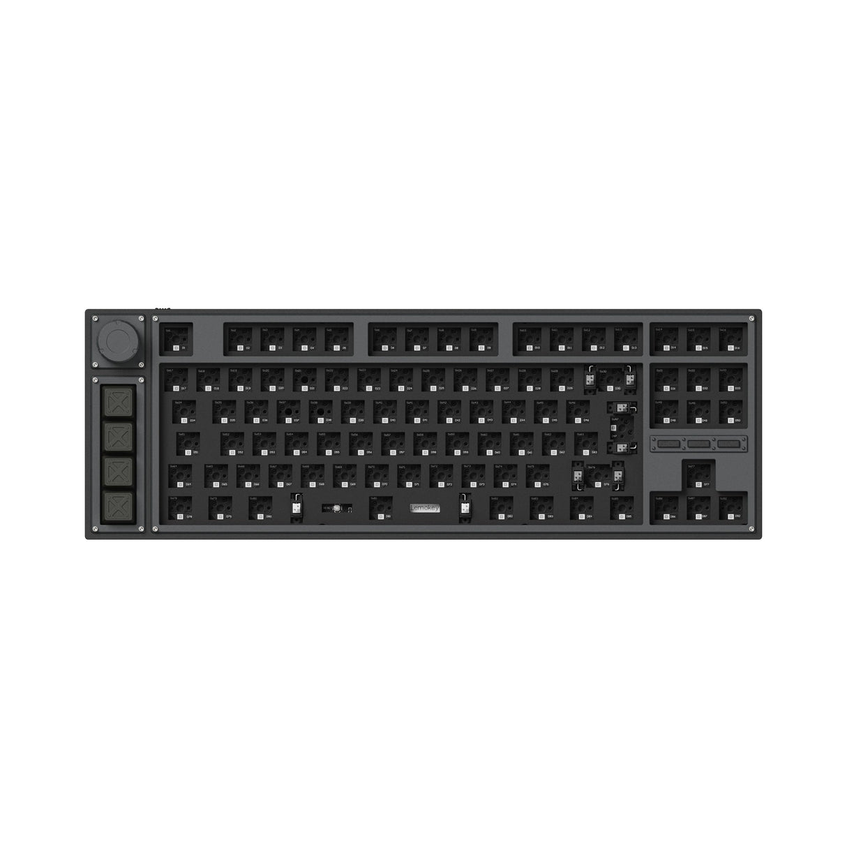 Lemokey L3 QMK/VIA Wireless Custom Mechanical Keyboard(US ANSI Layout)