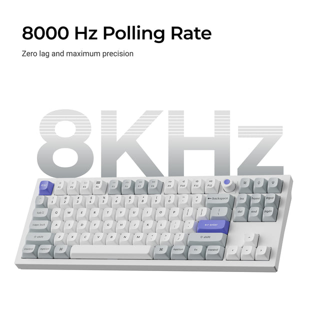 Keychron Q3 HE 8K Magnetic Switch Keyboard (US ANSI Layout)