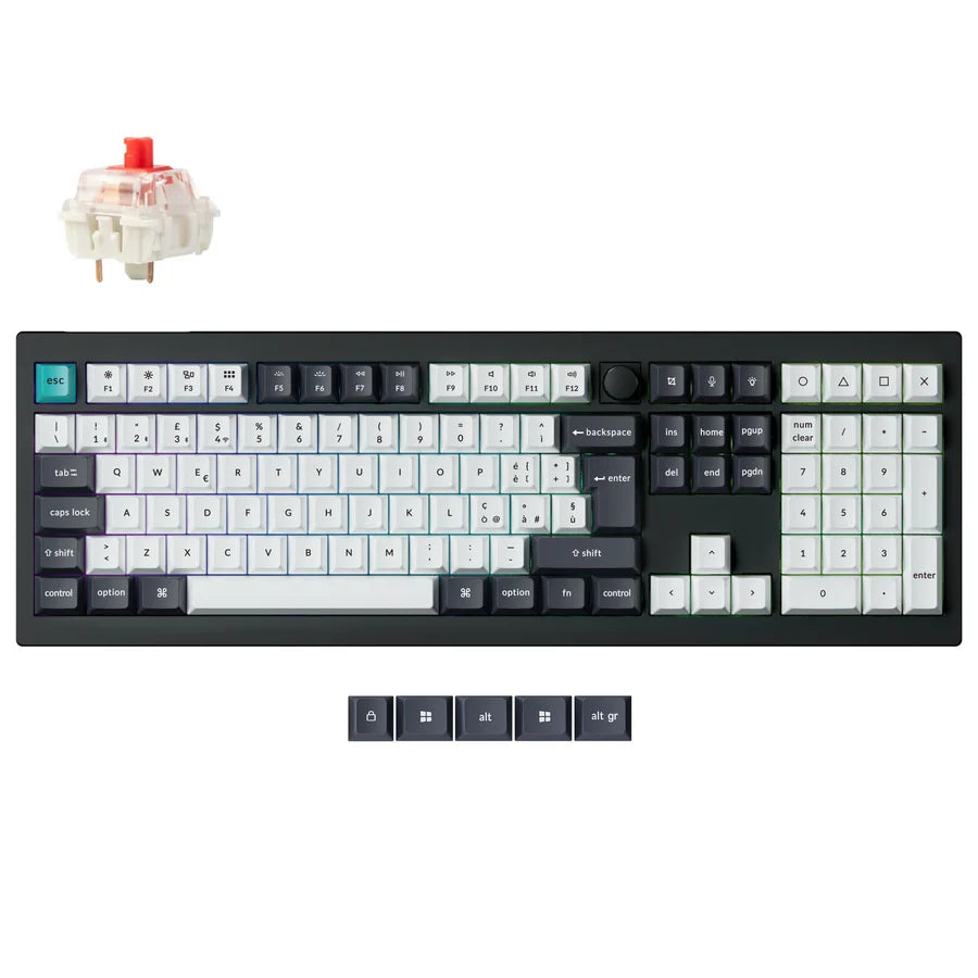 Clavier mécanique personnalisé sans fil Keychron Q6 Max QMK/VIA Collection disposition ISO