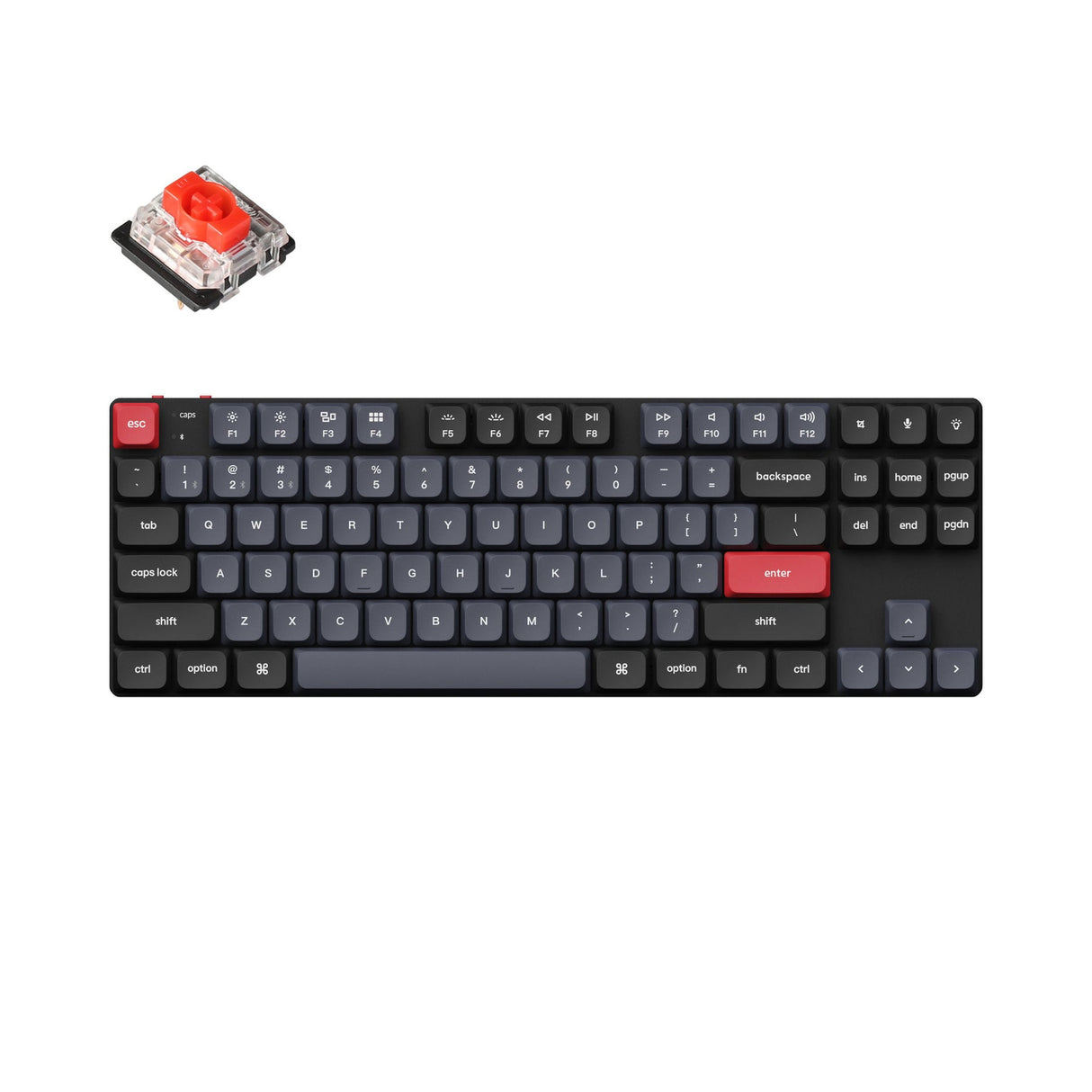 Keychron K1 Pro QMK/VIA Wireless Custom Mechanical Keyboard(US ANSI Layout)