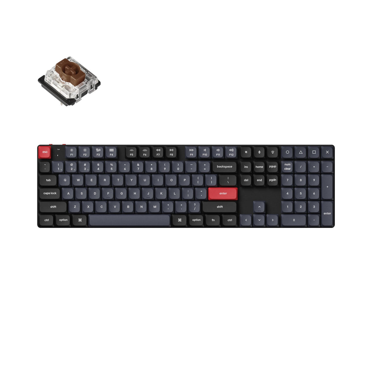 Keychron K5 Pro QMK/VIA Wireless Custom Mechanical Keyboard(US ANSI Layout)