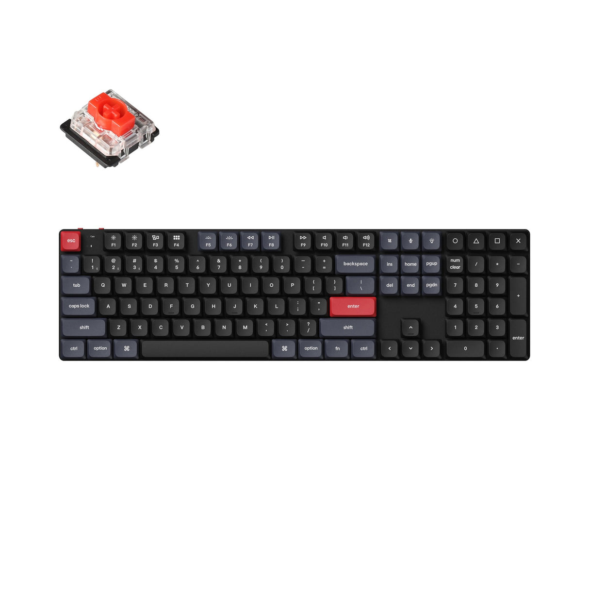 Keychron K5 Pro QMK/VIA Wireless Custom Mechanical Keyboard(US ANSI Layout)