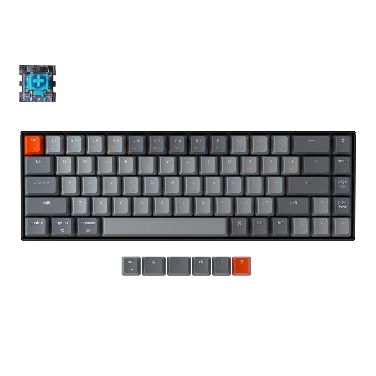Clavier mécanique sans fil Keychron K6 (disposition US ANSI)