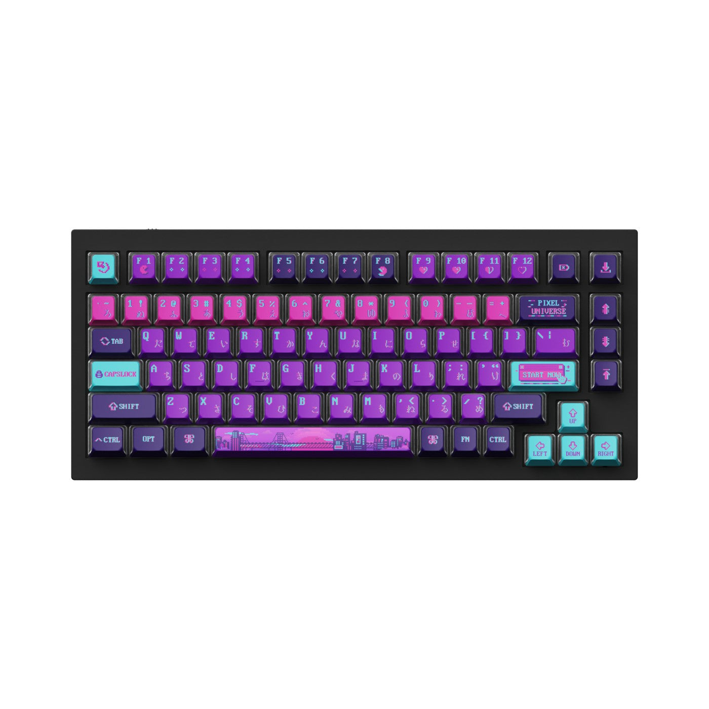 Ensemble complet de touches OEM Dye-Sub PBT - Pixel Universe