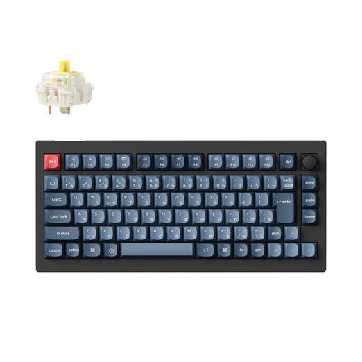 Keychron V1 Max QMK Wireless Custom Mechanical Keyboard ISO Layout Collection