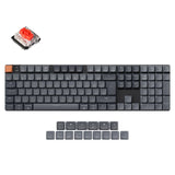 Clavier mécanique personnalisé sans fil Keychron K5 Max QMK Collection disposition ISO