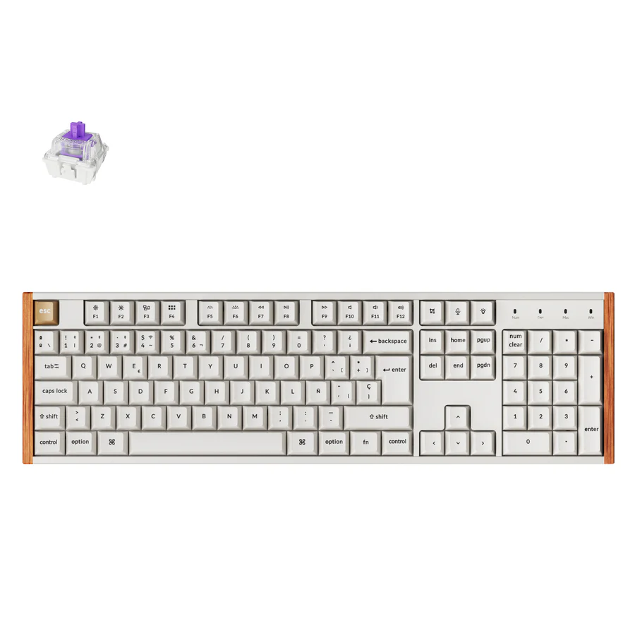 Clavier personnalisé Keychron K10 HE sans fil à interrupteur magnétique Collection disposition ISO