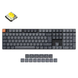 Clavier mécanique personnalisé sans fil Keychron K5 Max QMK Collection disposition ISO
