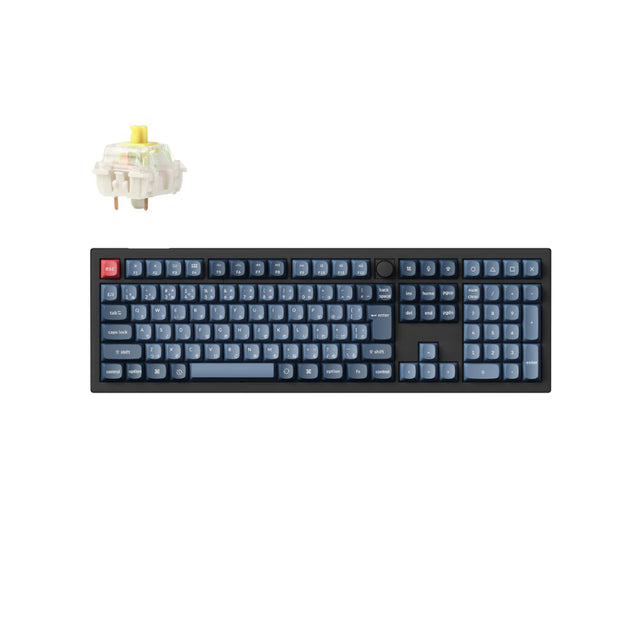 Collection de disposition ISO de clavier mécanique personnalisé sans fil Keychron V6 Max QMK
