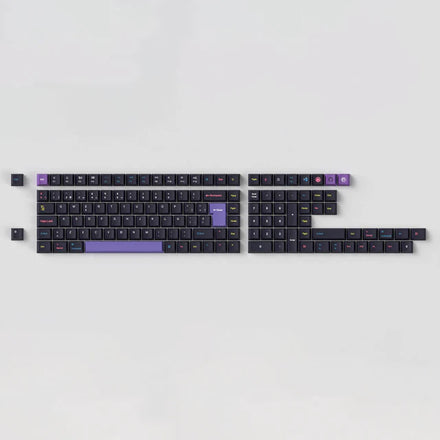 Ensemble complet de touches ISO Cherry Profile en PBT sublimé par transfert thermique - Développeur - Version 2