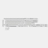 Ensemble complet de touches PBT teint par sublimation profil cerisier - Piano classique