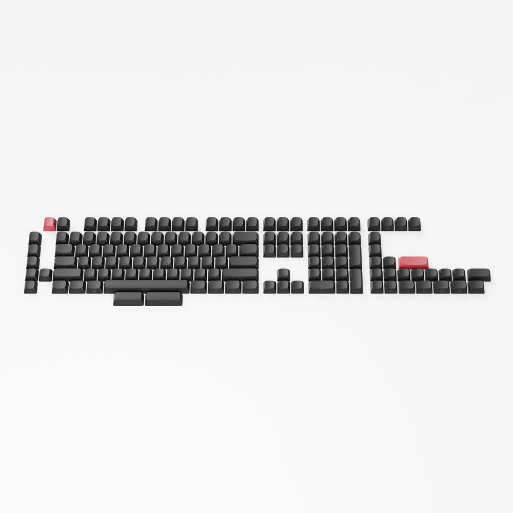 Ensemble complet de touches Double Shot OSA PBT avec impression latérale