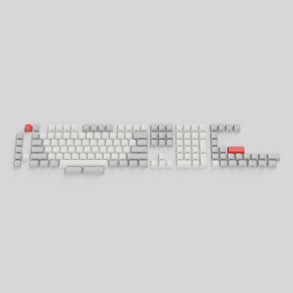 Ensemble complet de touches Double Shot OSA PBT avec impression latérale
