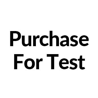 Achat pour test