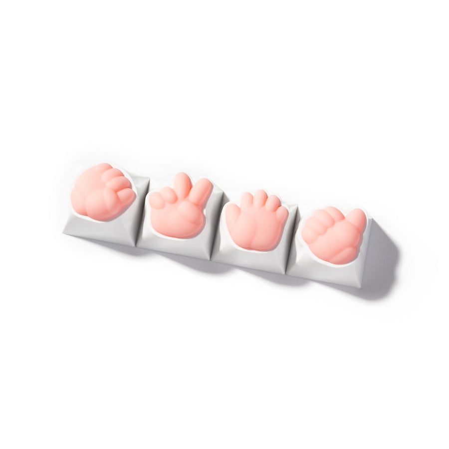 Finger Guessing Game Artisan Keycap