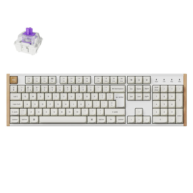 Clavier personnalisé Keychron K10 HE sans fil à interrupteur magnétique Collection disposition ISO