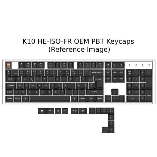 Keychron K10 HE Wireless Magnetic Switch Custom Keyboard ISO Layout Collection